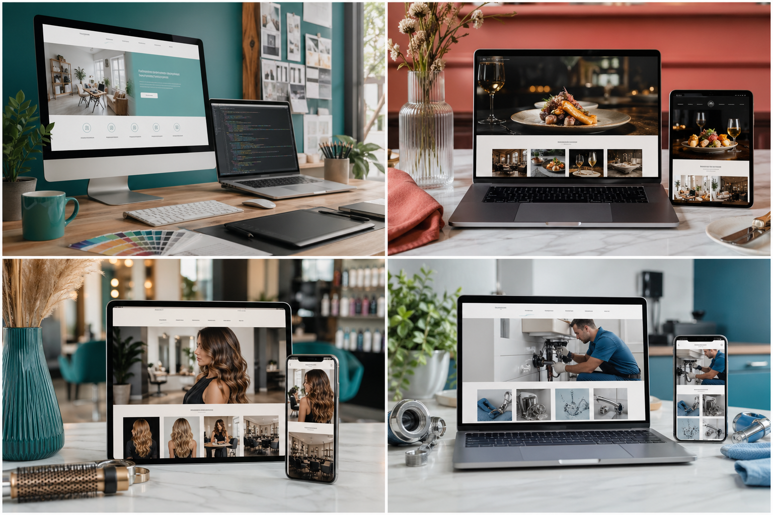 Atelier moderne de création de sites internet